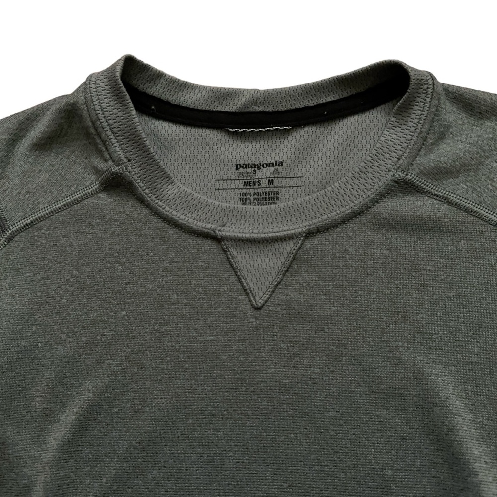 Patagonia Shirt Mens Size M Capilene 3 Midweight Baselayer Long Sleeve Gray - Picture 3 of 4